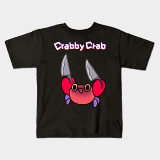 Crabby crab - 1 Kids T-Shirt